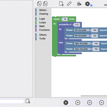 [Block Pictogramming]  Block Pictogramming simple version, which can work on IE(Internet Explorer), released.